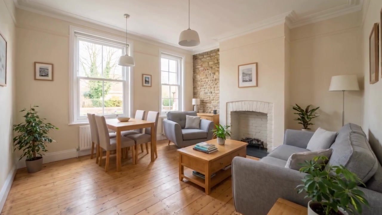 Example living room listing photo