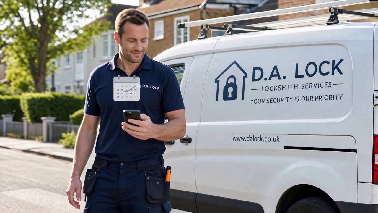 Frame from the PARTECH brand promotion featuring a tradesperson beside a service van